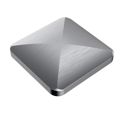 Metal Fingertip Gyro Fidget Toy Square and Hexagon Shapes 11