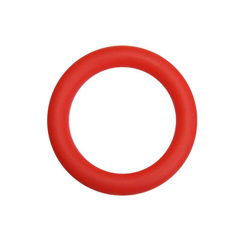 65mm Silicone Beads Solid Color Round Rings 18