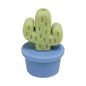 20Pcs Silicone 3D Focal Beads Flowerpot Cactus Fleshy with Colorful Pots 22