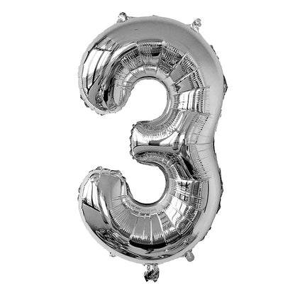 32-Inch Number Foil Balloons Party Decoration 5pcs 29