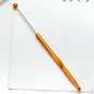 Beadable Crochet Hooks Metal DIY Craft Tool 3.0mm-6.0mm Sizes 24