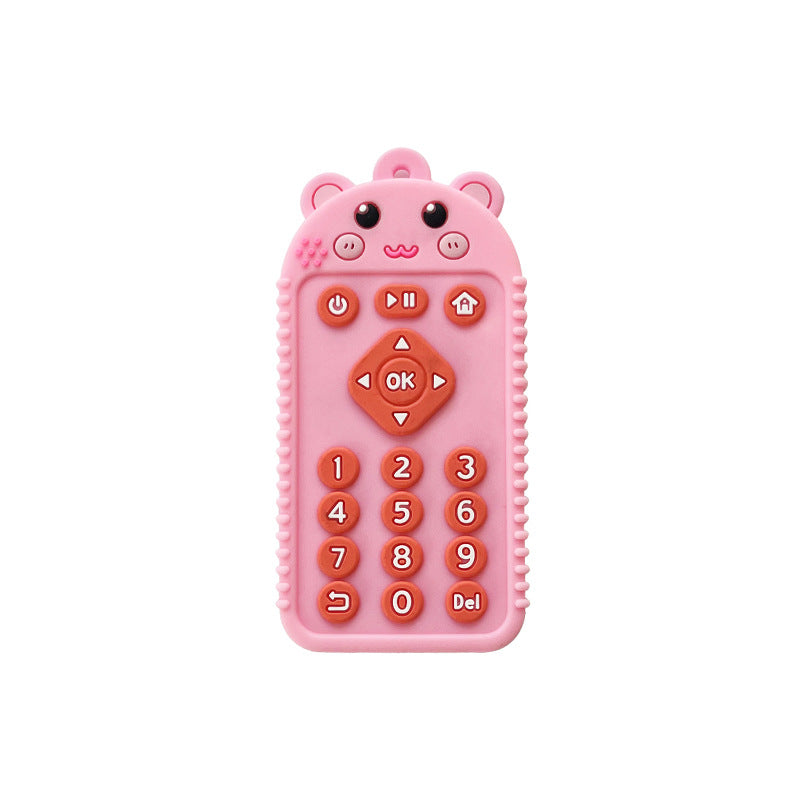 Animal Shape Silicone Teether Toy for Baby Puppy Rabbit Bear 9