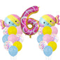 Candy Donuts Foil Balloon Set Party Decoration 1Set 9