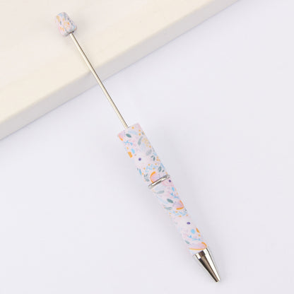 Printed Pattern Beadable Ballpoint Pens DIY Craft Supplies 11