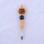 Cartoon Pattern Silicone Beaded Pens Ballpoint Pen DIY Craft Supplies 12