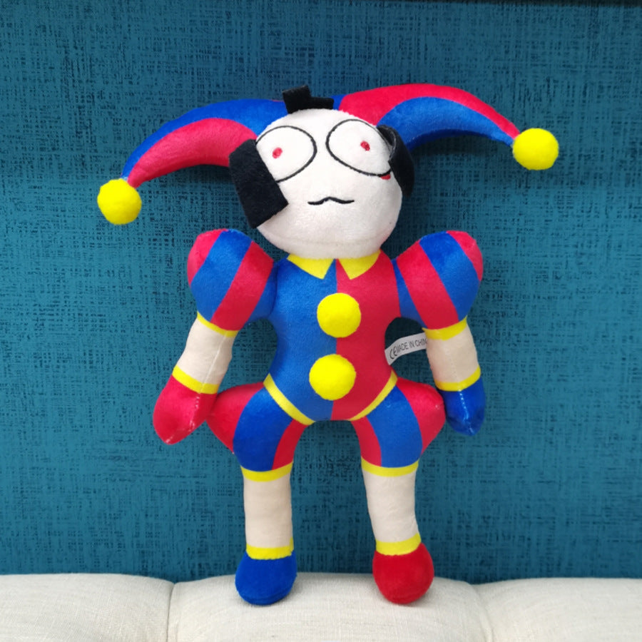 Assorted Cartoon Clown and Monster Plush Toy Short Plush 11-44cm 14