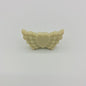 20pcs Silicone Focal Beads Wing Shape with Heart Center 36