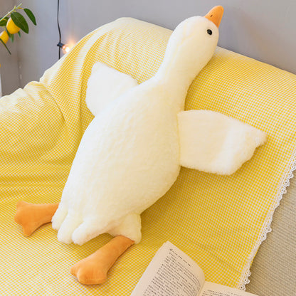 Big Goose Stuffed Animal Plush Pillow White Soft Toy 50cm-160cm 5