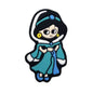 Silicone Focal Beads Cartoon Princess Sitting Pose 11