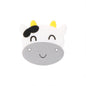 20pcs Silicone Focal Beads Cow Face Smiling Expression Bulk Pack 6