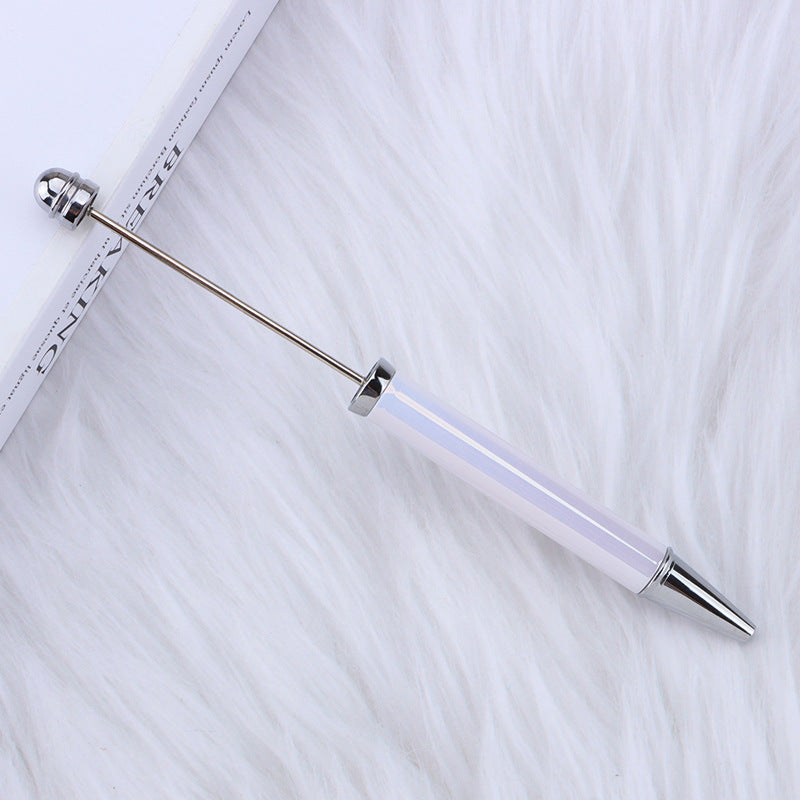 UV Electroplating Rainbow Color Beadable Ballpoint Pens DIY Craft Supplies 6