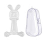 Silicone Rabbit Baby Teether Toy Set of 3 for Babies 11