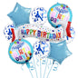 Happy Birthday Foil Balloon Set Kids Party Decoration 6