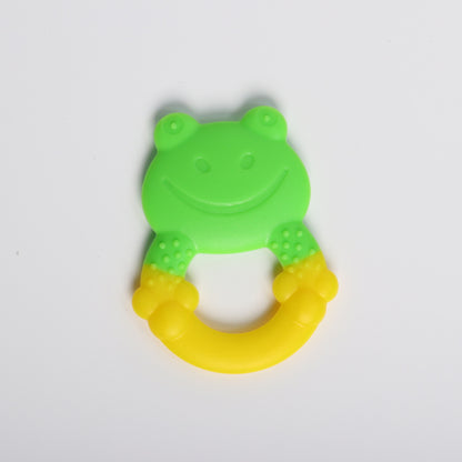 Frog Silicone Teething Toy Baby Teether 3 Pack 3