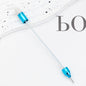 Beadable Double Head Point Drill Metal Nail Tool DIY Craft Supplies 14