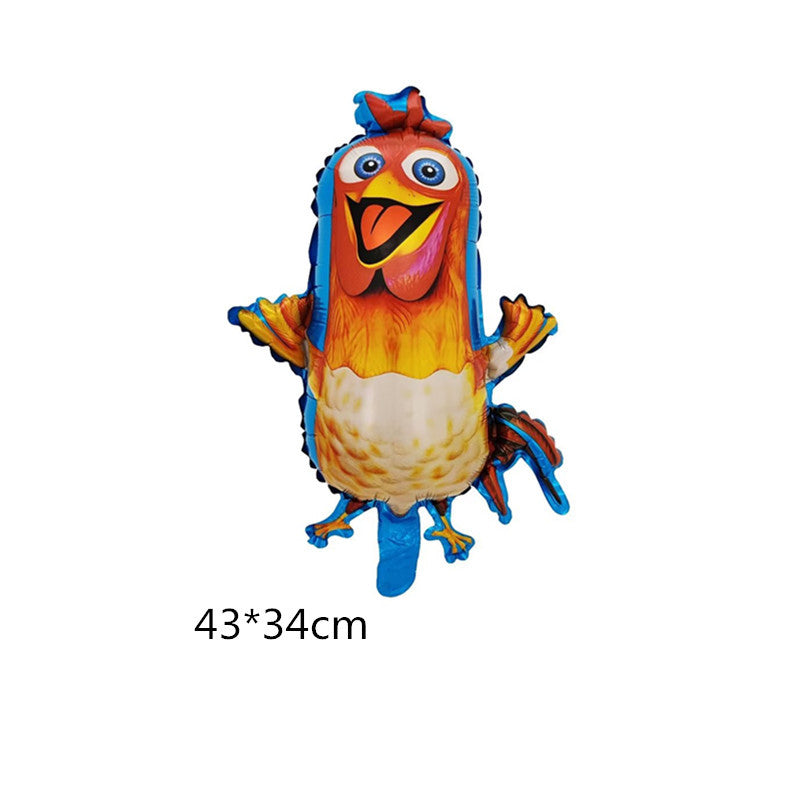 Mini Animal and Cartoon Foil Balloon Set Party Decoration 5pcs 7