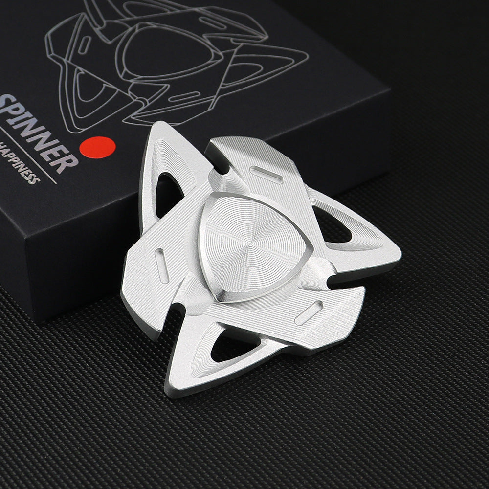 Aluminum Alloy Shark Fingertip Gyroscope Metal Fidget Spinner 5