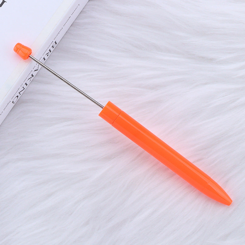 Long Creative Plastic Beadable Ballpoint Pens DIY Craft Supplies 17