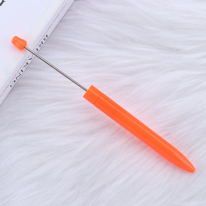 Long Creative Plastic Beadable Ballpoint Pens DIY Craft Supplies 17