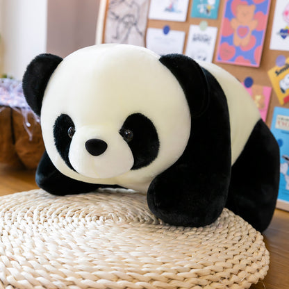 Panda Stuffed Animal Plush Toy Short Plush with PP Cotton Filling 5