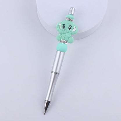Animal Silicone Beaded Pens Handmade Novelty Ballpoint Pen Gift 9