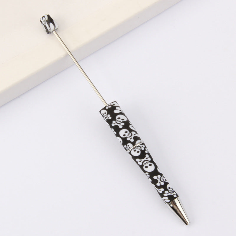 Printed Pattern Beadable Ballpoint Pens DIY Craft Supplies 6