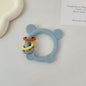 Silicone Animal Shape Teething Toy Hand Grip for Toddlers 7
