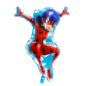Superhero Foil Balloons Party Decoration Set 50pcs 29