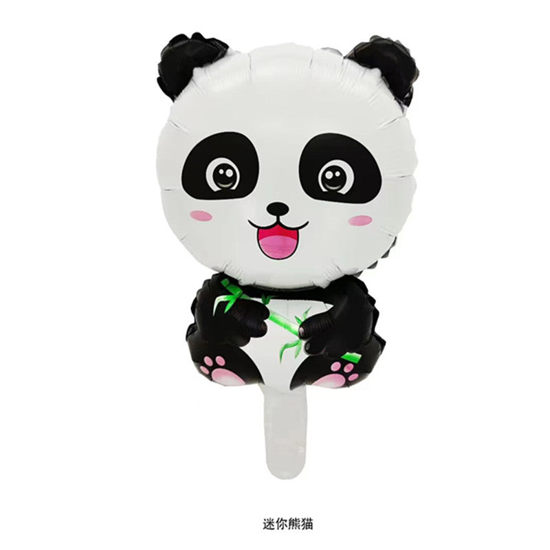 Mini Animal and Cartoon Foil Balloon Set Party Decoration 5pcs 3