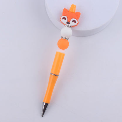Animal Silicone Beaded Pens Handmade Novelty Ballpoint Pen Gift 27