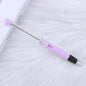 Creative Diy Printable Logo Happy Expression Plastic Beadable Ballpoint Pen 17
