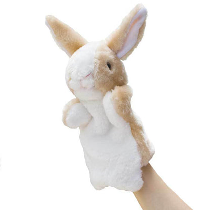 Plush Animal Hand Puppets Pretend Play Toy 25cm 12