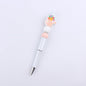 Flower Vase Room Silicone Beaded Pens Colorful Handmade Office Pen 8