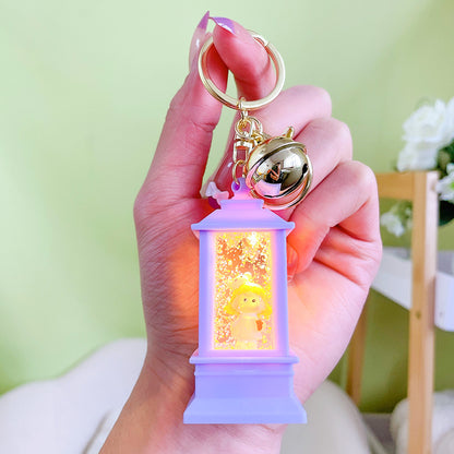 Lighthouse Girl Acrylic Keychain Lantern Charm 6