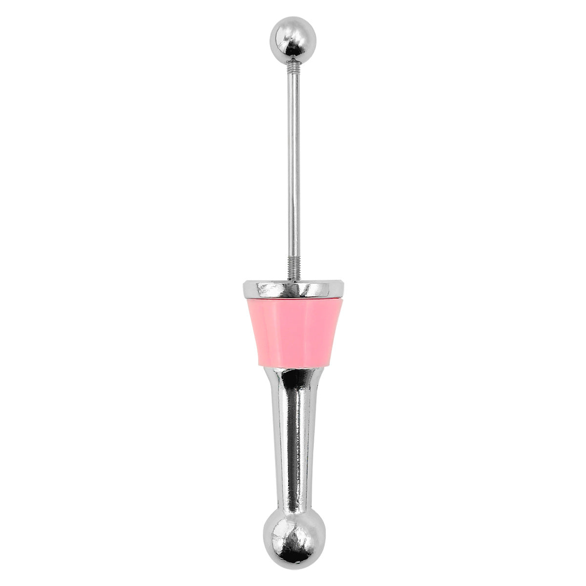 3cm Ball Beadable Wine Stopper Aluminum Alloy DIY Craft Supplies 5