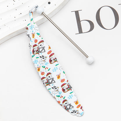 Halloween Christmas Feather Beadable Bookmark Metal DIY Craft Supplies 11