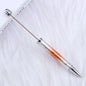 UV Plating Starry Sky Sequins Gradient Beadable Ballpoint Pens DIY Craft Supplies 13
