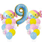 Candy Donuts Foil Balloon Set Party Decoration 1Set 12