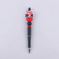 Mom Series Pattern Silicone Beaded Pens Handmade Office School Supplies 9