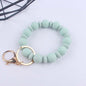 Silicone Bead Wristlet Keychain Loop with Lobster Clasp 11