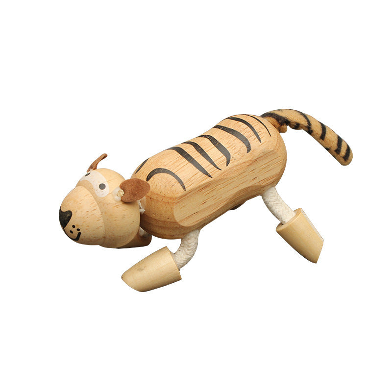 Wooden Animal Simulation Toys Dolls Educational Toy for Kids 19