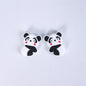 20pcs Silicone Focal Beads Round Ear Mouse Character Accessories Bulk 33