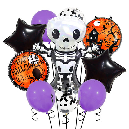 Halloween Foil Balloon Set Party Decoration 20x15x1.5cm 9