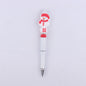 Christmas Silicone Beaded Pens Santa Claus Snowman Tree Holiday Gift 9