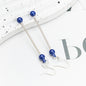 Beadable Earrings Metal DIY 7.8cm Length Craft Supplies 13