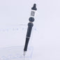Black Cup Silicone Beaded Pens Handmade Novelty Pen Gift 6