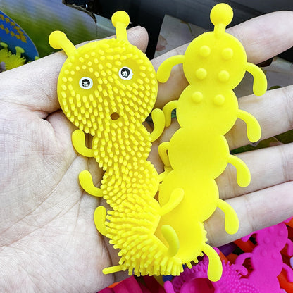 TPR Caterpillar Stretchy Bracelet Sensory Fidget Toy 20.5cm 4