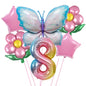 Butterfly Foil Balloon Set Birthday Party Decoration 40 Inch 28