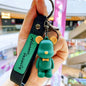 Bear Silicone Keychain with Silicone Strap Charm for Bag or Keys 8