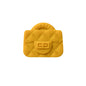 10pcs Silicone Focal Beads Bag Design Quilted Texture 12